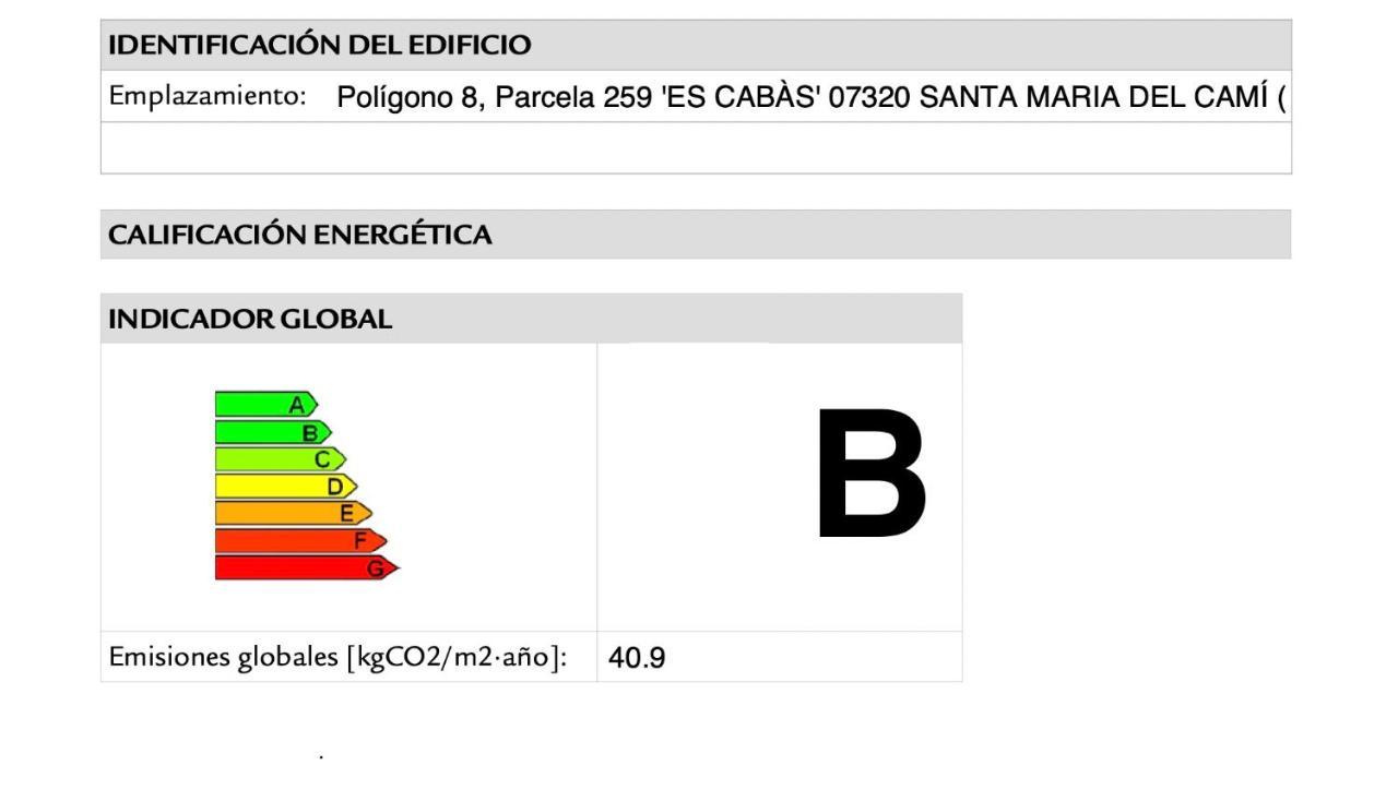 Finca Es Cabas Santa Maria del Cami  Eksteriør billede